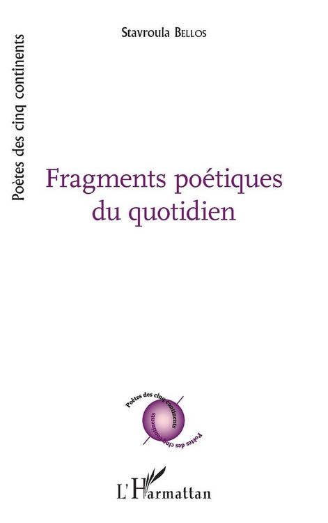 Produktbild: Fragments poetiques du quotidien