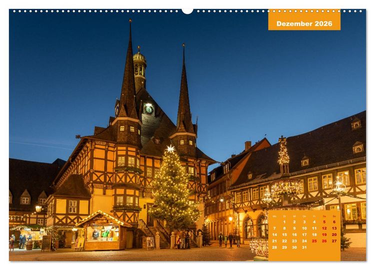 Produktbild: Traumhafter Harz (hochwertiger Premium Wandkalender 2026 DIN A2 quer), Kunstdruck in Hochglanz