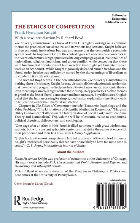 Produktbild: The Ethics of Competition