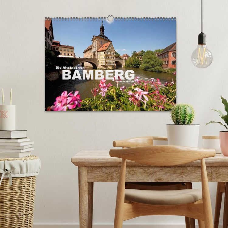 Produktbild: Die Altstadt von Bamberg (Wandkalender 2026 DIN A3 quer), CALVENDO Monatskalender