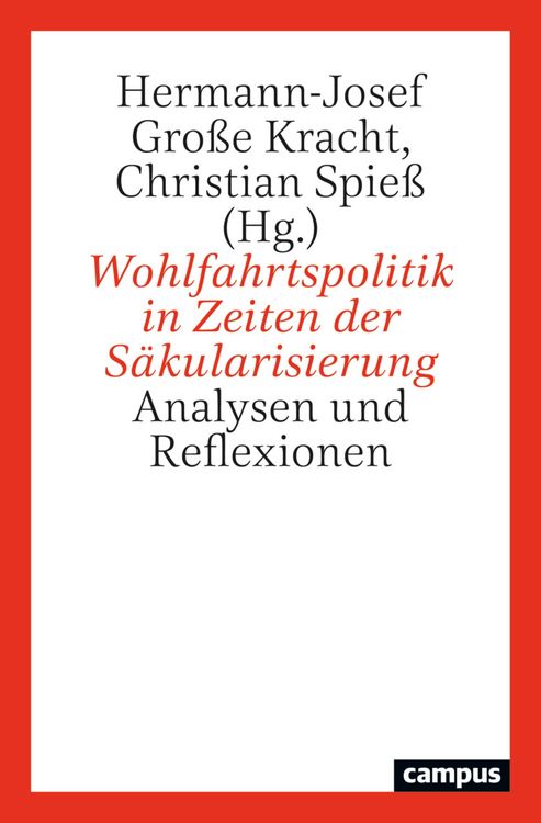 Produktbild: Wohlfahrtspolitik in Zeiten der S&auml;kularisierung
