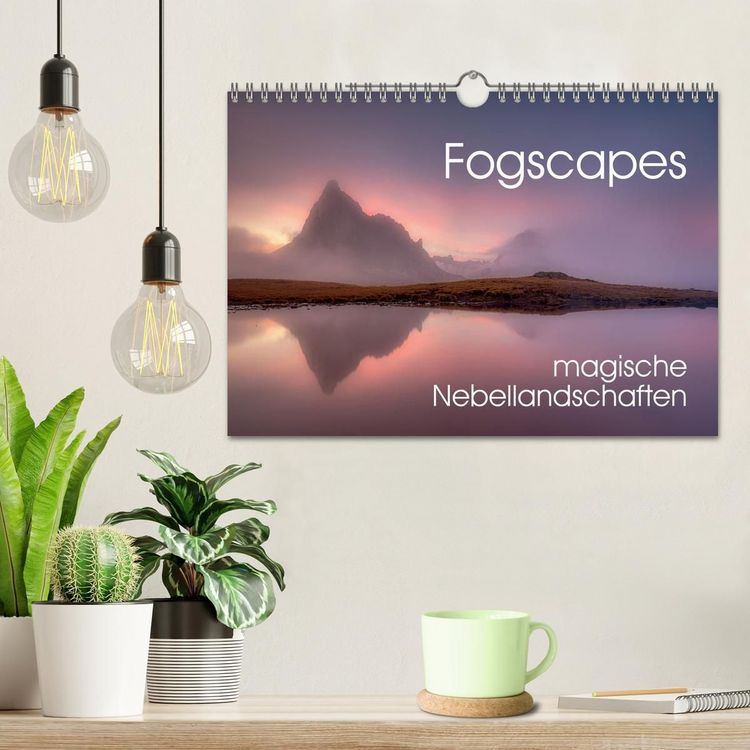 Produktbild: Fogscapes - magische Nebellandschaften (Wandkalender 2027 DIN A4 quer), CALVENDO Monatskalender