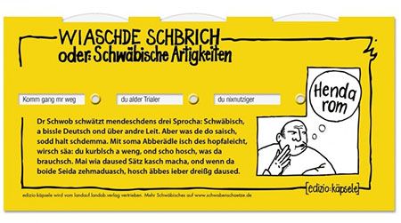 Produktbild: Wiaschde Schbrich