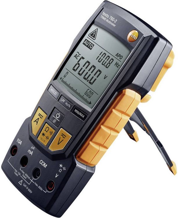 Produktbild: Testo 760-2 Hand-Multimeter digital CAT III 1000 V, CAT IV 600V Anzeige (Counts): 6000