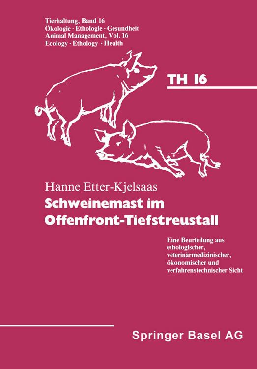 Produktbild: Schweinemast im Offenfront-Tiefstreustall