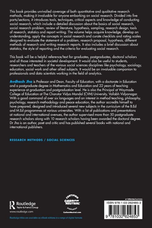 Produktbild: Social Research Methodology