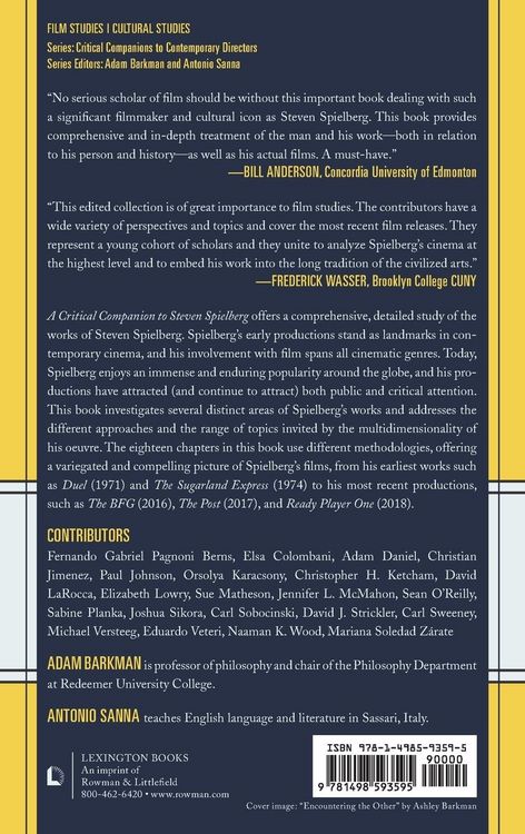 Produktbild: Critical Companion to Steven Spielberg