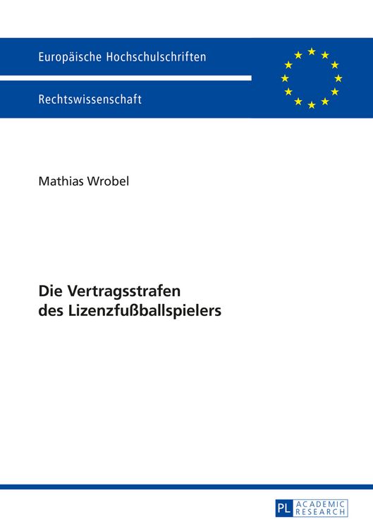 Produktbild: Die Vertragsstrafen des Lizenzfu&szlig;ballspielers