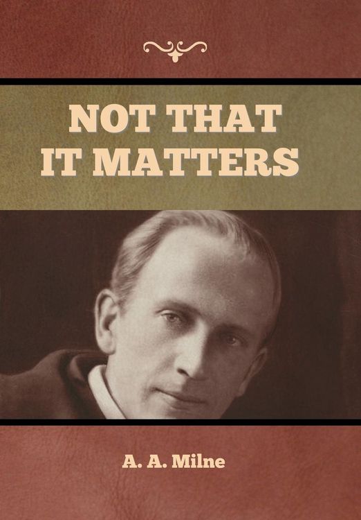 Produktbild: Not that it Matters