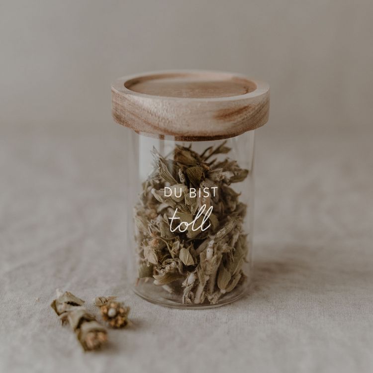 Produktbild: Mini Vorratsglas Du bist toll 9cm
