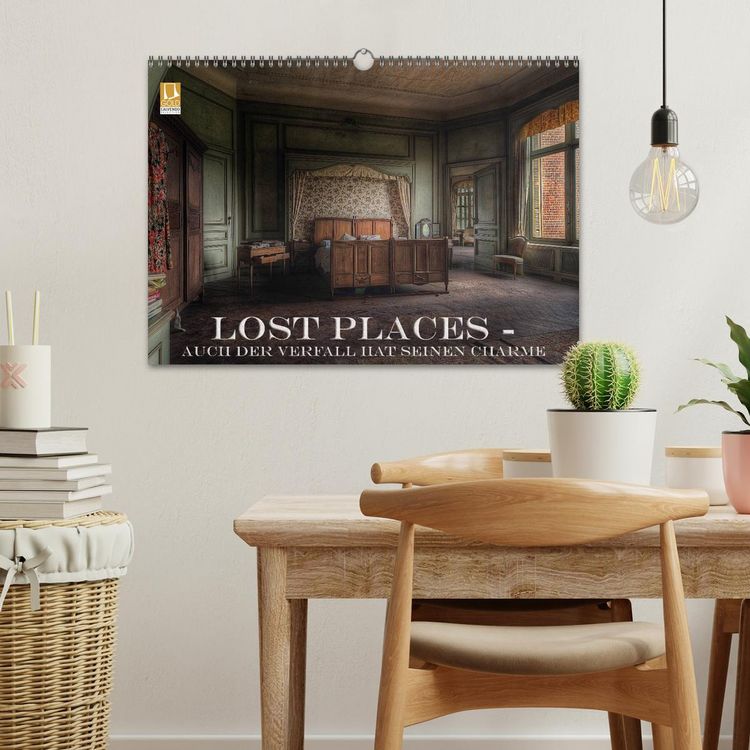 Produktbild: Lost Places - Auch der Verfall hat seinen Charme (Wandkalender 2026 DIN A3 quer), CALVENDO Monatskalender
