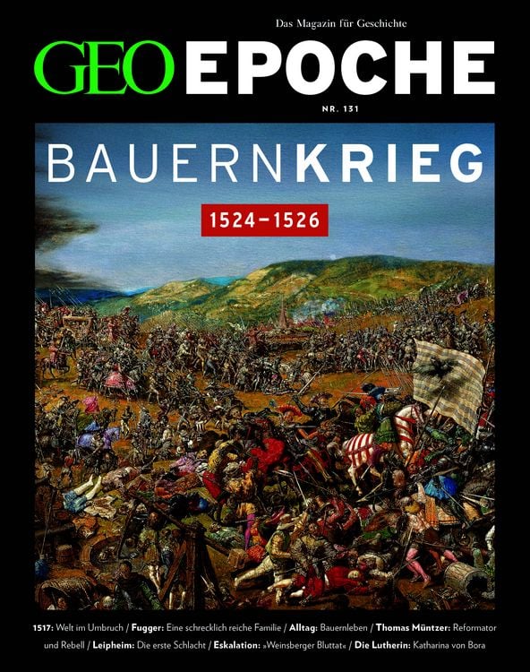 Produktbild: GEO Epoche / GEO Epoche 131/2025 - Der Bauernkrieg