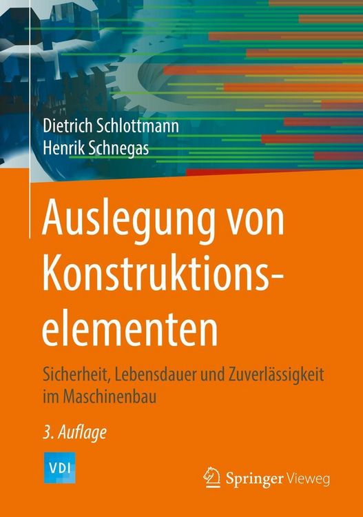 Produktbild: Auslegung von Konstruktionselementen
