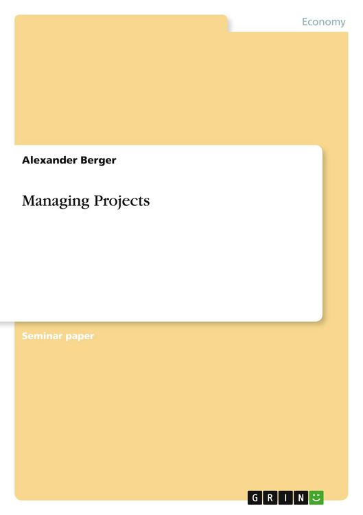 Produktbild: Managing Projects