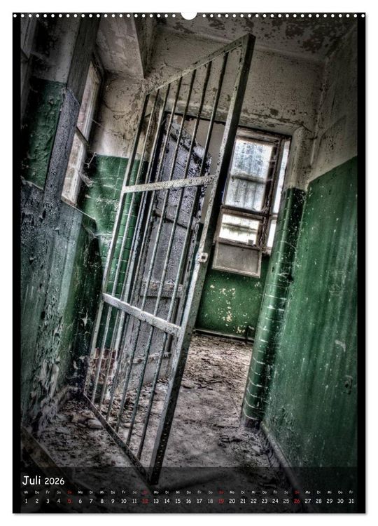 Produktbild: Lost Places II, Vergessene Orte (Wandkalender 2026 DIN A2 hoch), CALVENDO Monatskalender