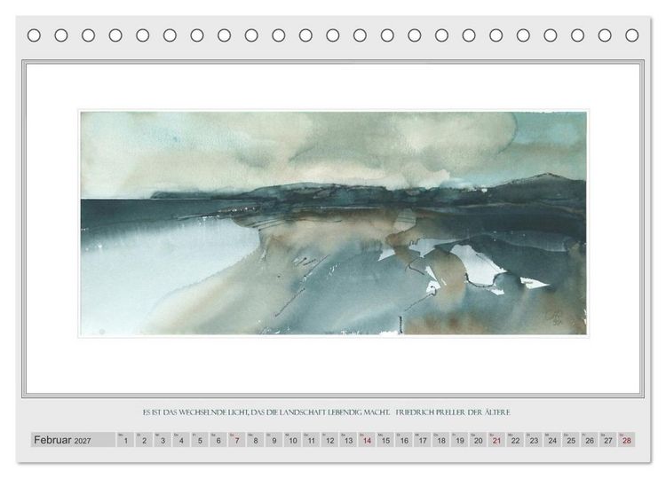 Produktbild: Zauber einer Insel (Tischkalender 2027 DIN A5 quer), CALVENDO Monatskalender