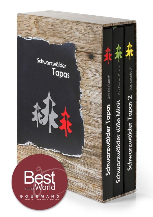 Produktbild: Schwarzw&auml;lder Tapas Schuberbox - "Beste Kochbuchserie des Jahres" weltweit
