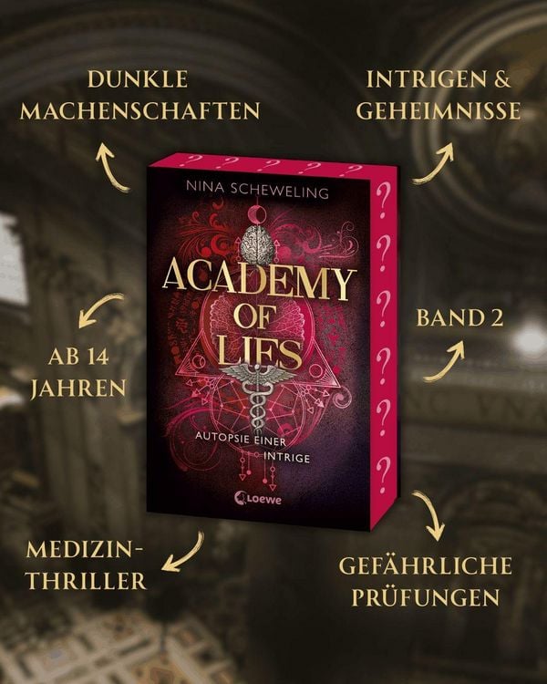 Produktbild: Academy of Lies (Band 2) - Autopsie einer Intrige