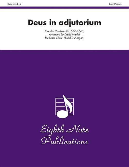 Produktbild: Monteverdi, C: Deus in Adjutorium