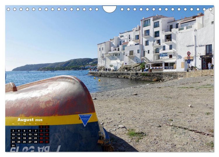 Produktbild: Cadaqu&eacute;s - Perle der Costa Brava (Wandkalender 2026 DIN A4 quer), CALVENDO Monatskalender