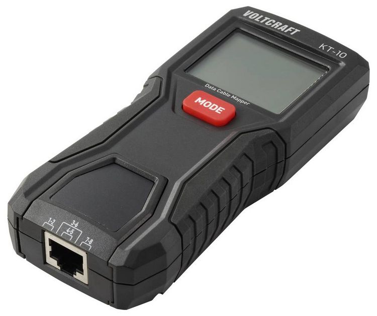 Produktbild: VOLTCRAFT Kabeltester KT-10 Datenkabel-Mapper