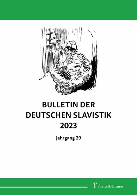 Produktbild: Bulletin der deutschen Slavistik 2023