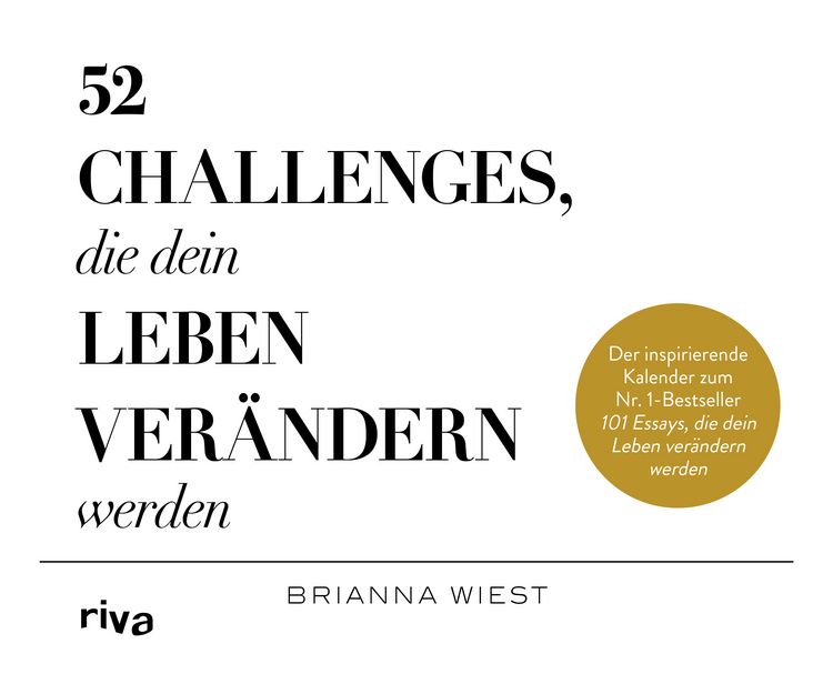 Produktbild: 52 Challenges, die dein Leben ver&auml;ndern werden