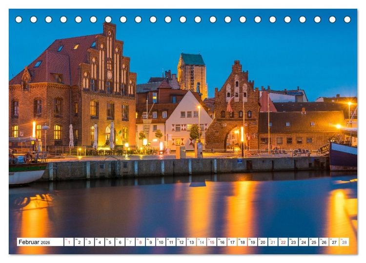Produktbild: Traumhaftes Mecklenburg-Vorpommern (Tischkalender 2026 DIN A5 quer), CALVENDO Monatskalender