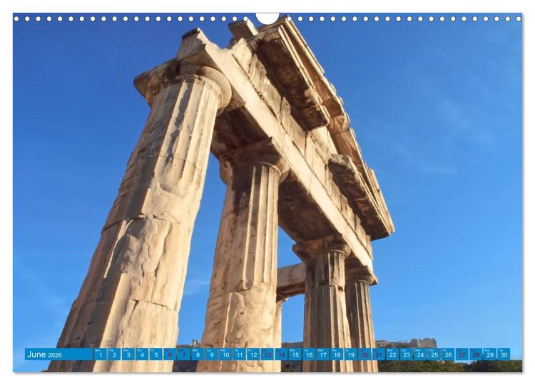 Produktbild: Athens My Love (Wall Calendar 2026 DIN A3 landscape), CALVENDO 12 Month Wall Calendar