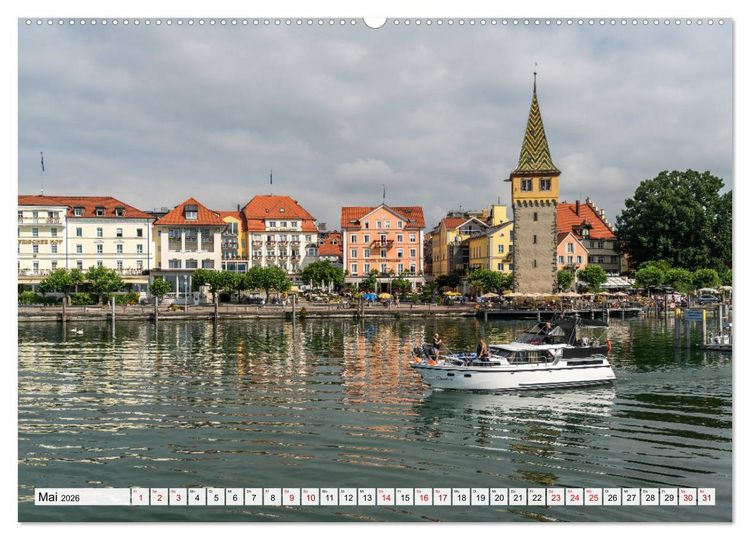 Produktbild: Bayerns sch&ouml;nste Seen (Wandkalender 2026 DIN A2 quer), CALVENDO Monatskalender