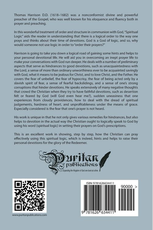 Produktbild: Spiritual Logic or Hints and Helps to Personal Devotions