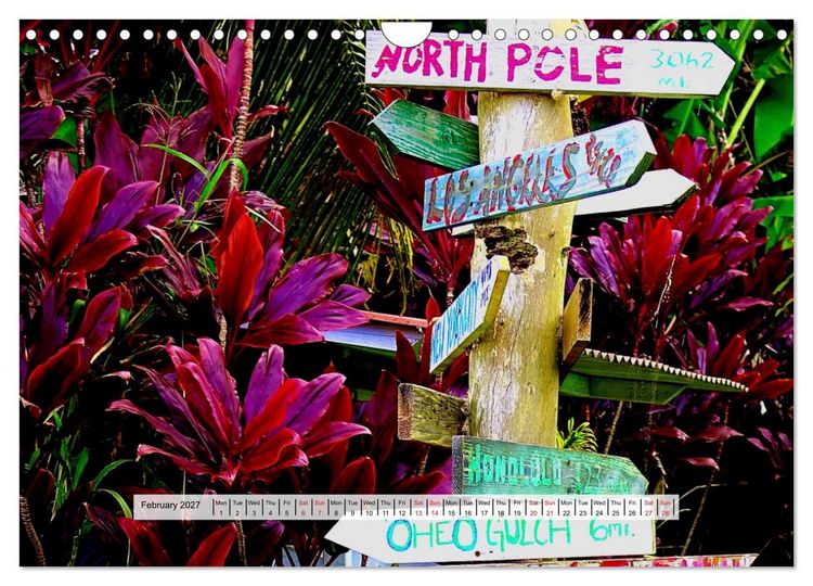 Produktbild: Aloha Spirit &ndash; The Magic of Hawaii (Wall Calendar 2027 DIN A4 landscape), CALVENDO 12 Month Wall Calendar
