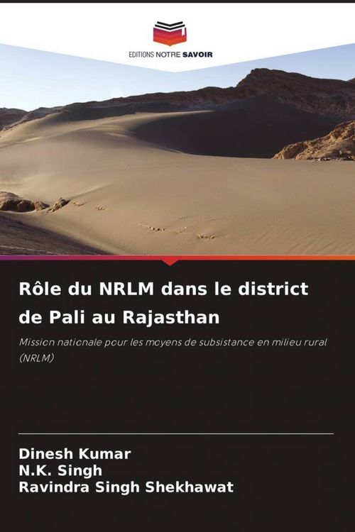 Produktbild: R&ocirc;le du NRLM dans le district de Pali au Rajasthan