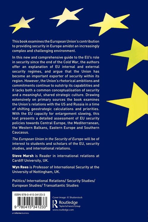 Produktbild: The European Union in the Security of Europe