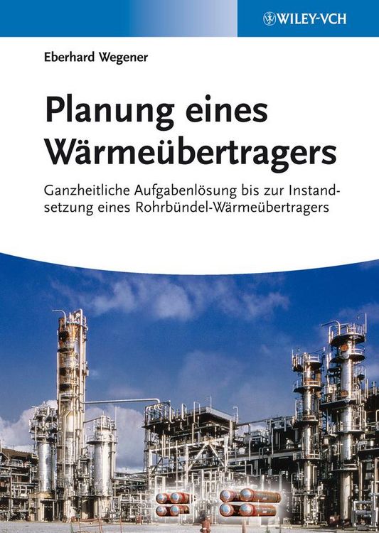 Produktbild: Planung eines W&auml;rme&uuml;bertragers