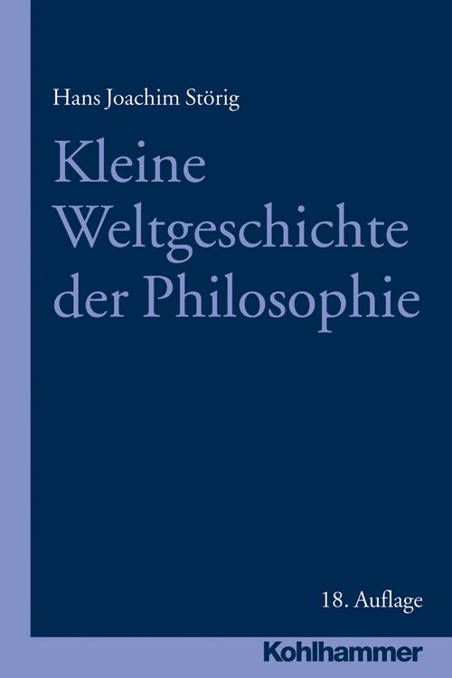Produktbild: Kleine Weltgeschichte der Philosophie