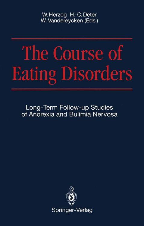 Produktbild: The Course of Eating Disorders