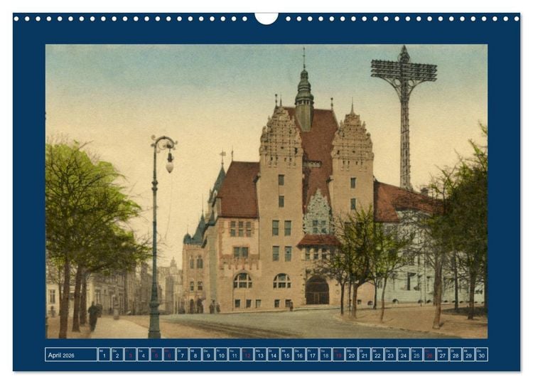 Produktbild: Historisches Bremen an der Weser von 1888 bis 1918 (Wandkalender 2026 DIN A3 quer), CALVENDO Monatskalender