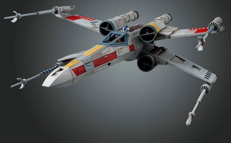 Produktbild: Revell 01200 Star Wars X-Wing Starfighter Science Fiction Bausatz 1:72