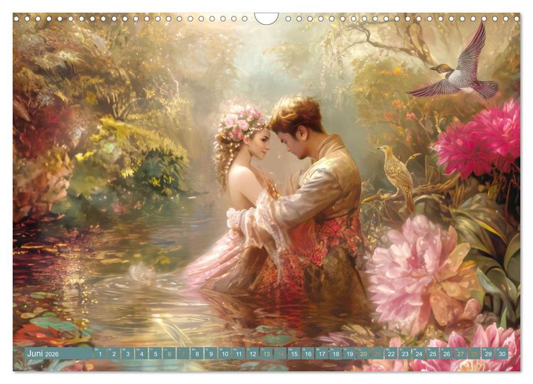 Produktbild: Barock und Rokoko - Malerische Werke (Wandkalender 2026 DIN A3 quer), CALVENDO Monatskalender