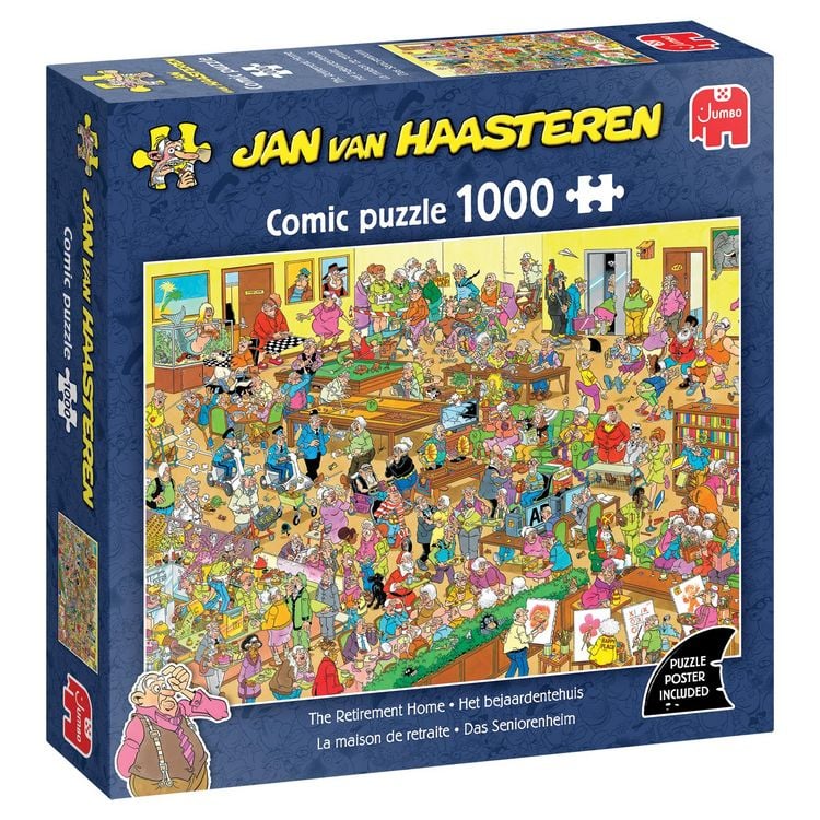 Produktbild: Jan van Haasteren - Das Seniorenheim - Puzzle 1000 Teile