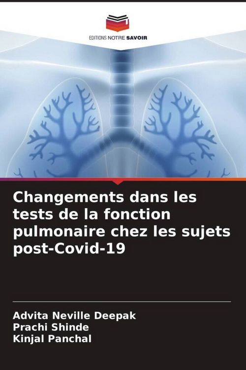 Produktbild: Changements dans les tests de la fonction pulmonaire chez les sujets post-Covid-19