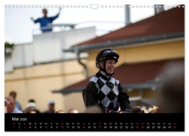 Produktbild: Faszination Galopprennen in Baden-Baden (Wandkalender 2026 DIN A3 quer), CALVENDO Monatskalender