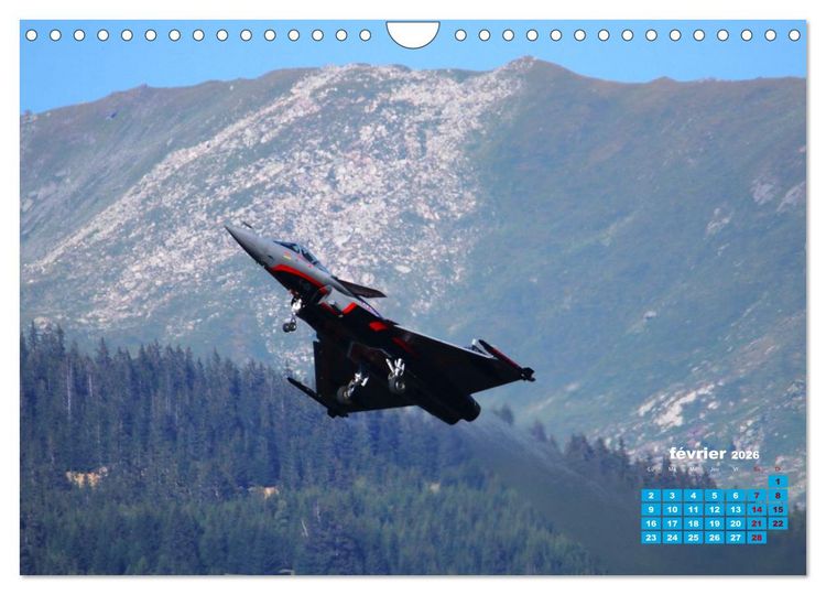 Produktbild: Les ailes fran&ccedil;aises au-dessus des cimes (Calendrier mural 2026 DIN A4 vertical), CALVENDO calendrier mensuel