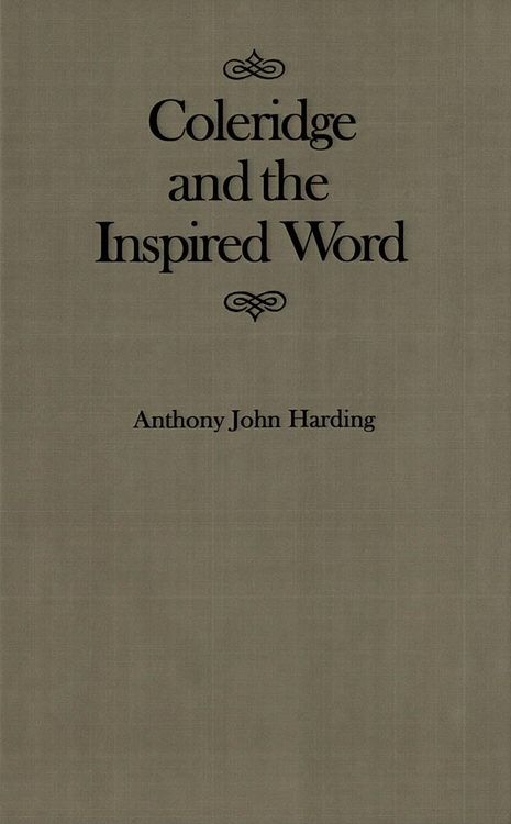 Produktbild: Coleridge and the Inspired Word