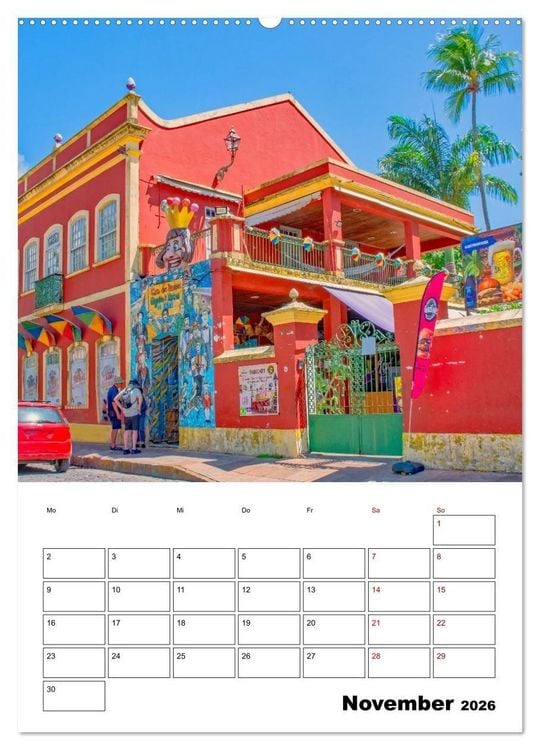 Produktbild: Olinda - ein Traumreiseziel (hochwertiger Premium Wandkalender 2026 DIN A2 hoch), Kunstdruck in Hochglanz