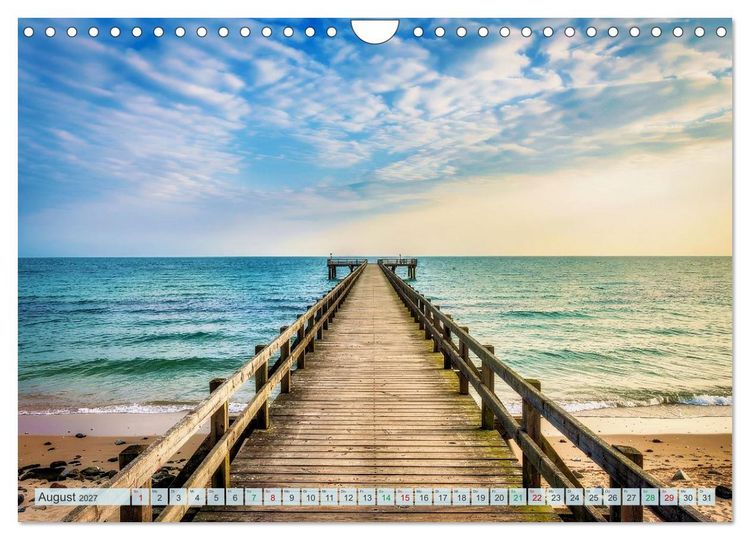 Produktbild: Ostsee Momente (Wandkalender 2027 DIN A4 quer), CALVENDO Monatskalender