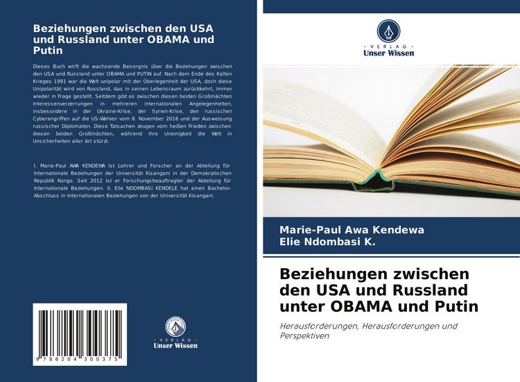 Produktbild: Beziehungen zwischen den USA und Russland unter OBAMA und Putin