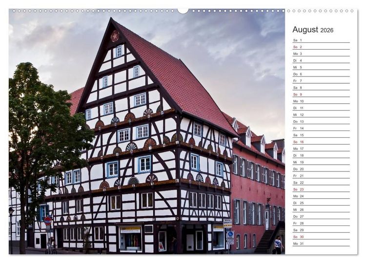 Produktbild: Hansestadt Soest (Wandkalender 2026 DIN A2 quer), CALVENDO Monatskalender