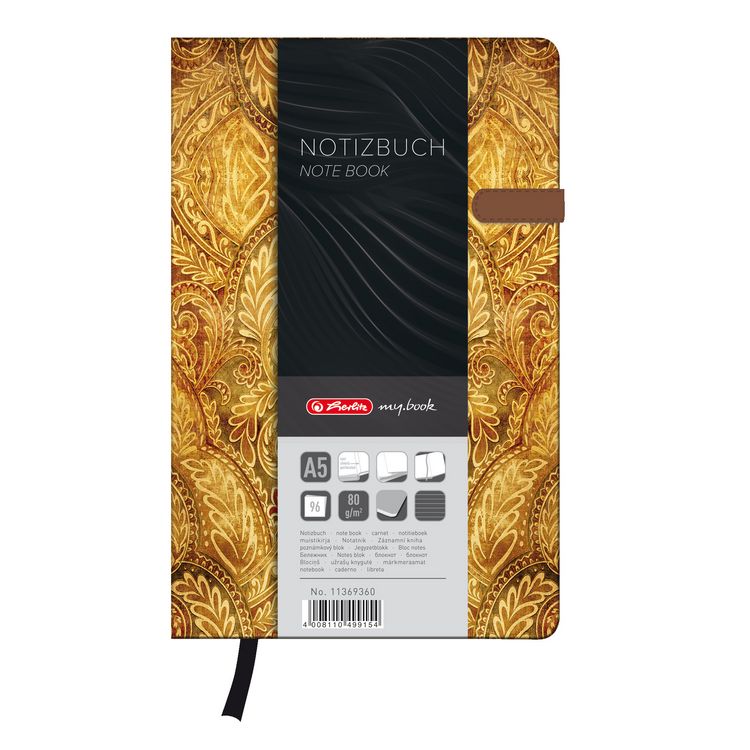 Produktbild: Herlitz Notizbuch my.book Lady A5, 96 Blatt liniert, Oriental